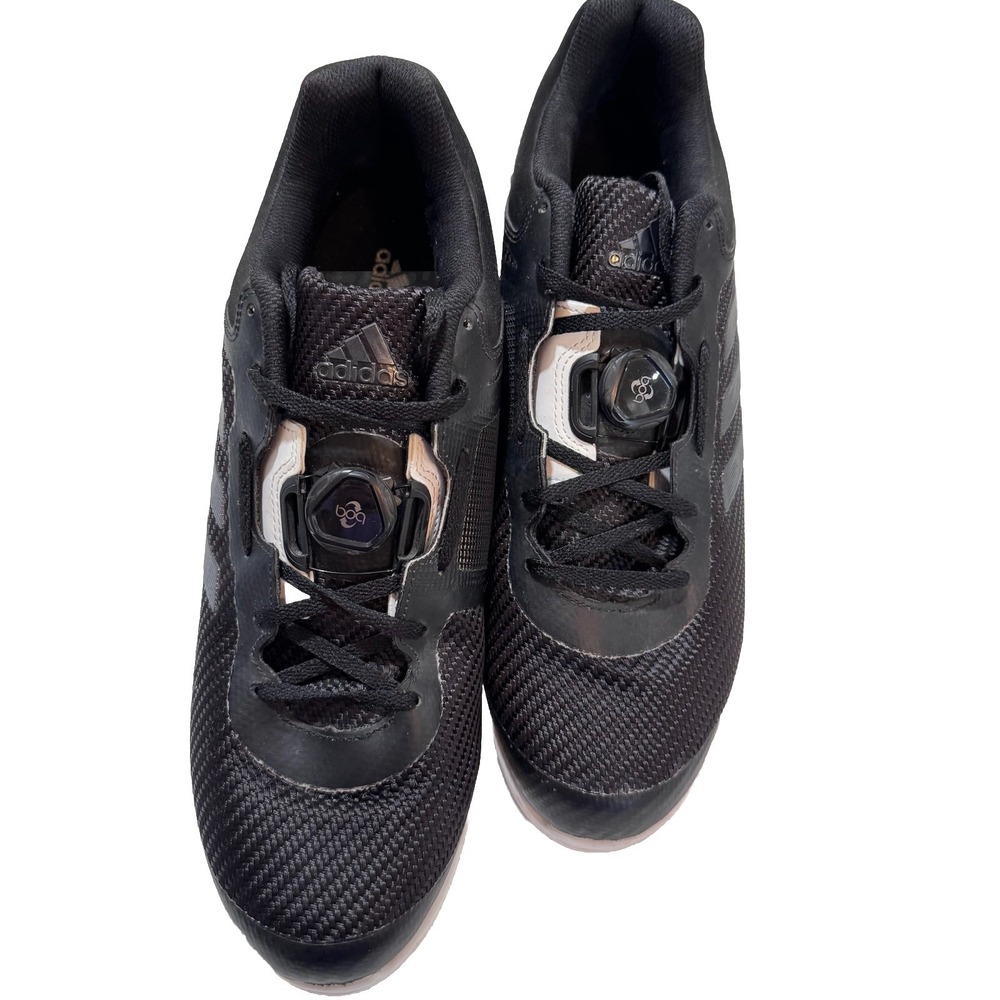 adidas Leistung 16 II Core Black Weightlifting Shoes Men Size 14 Black Sneakers‎